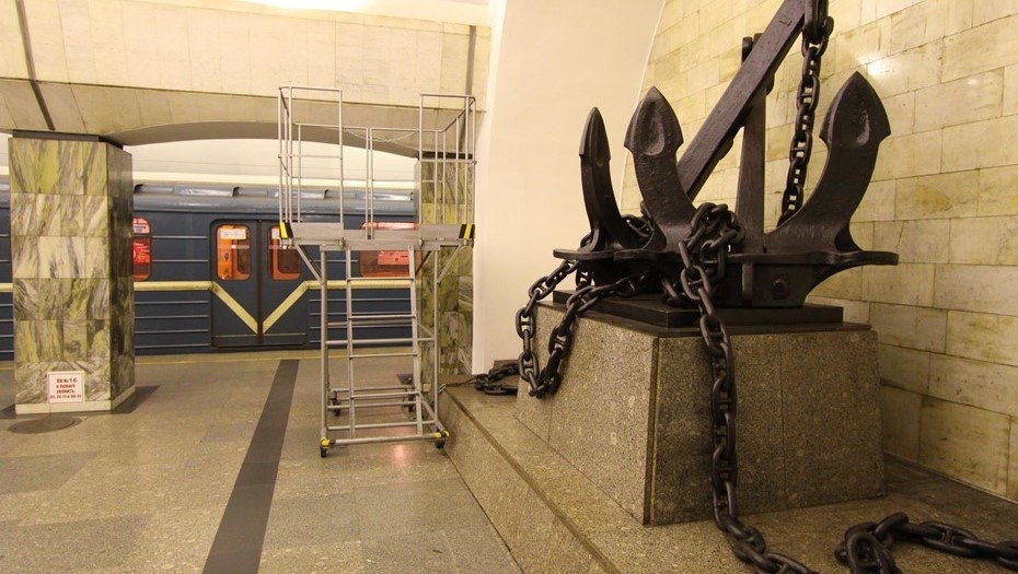    Станция метро Приморская Автор фото: Иванов Евгений