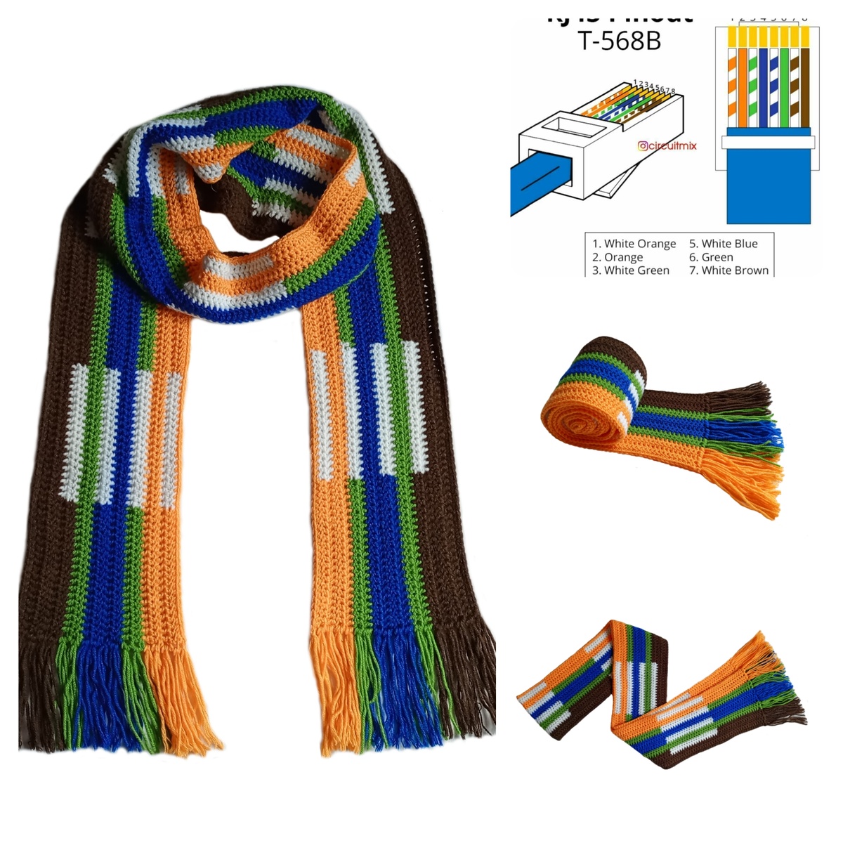 Шарф для айтишника