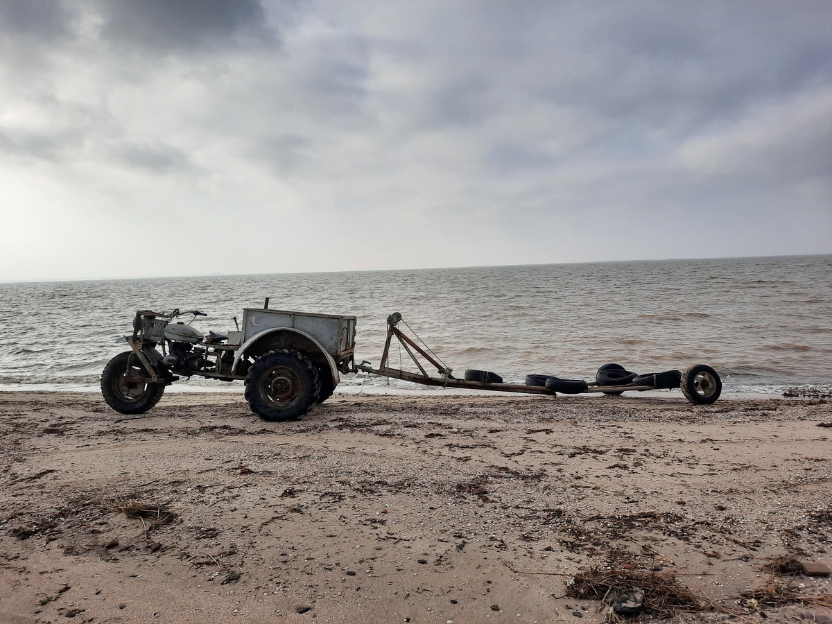 Странный мотоцикл (?) встреченный по дороге