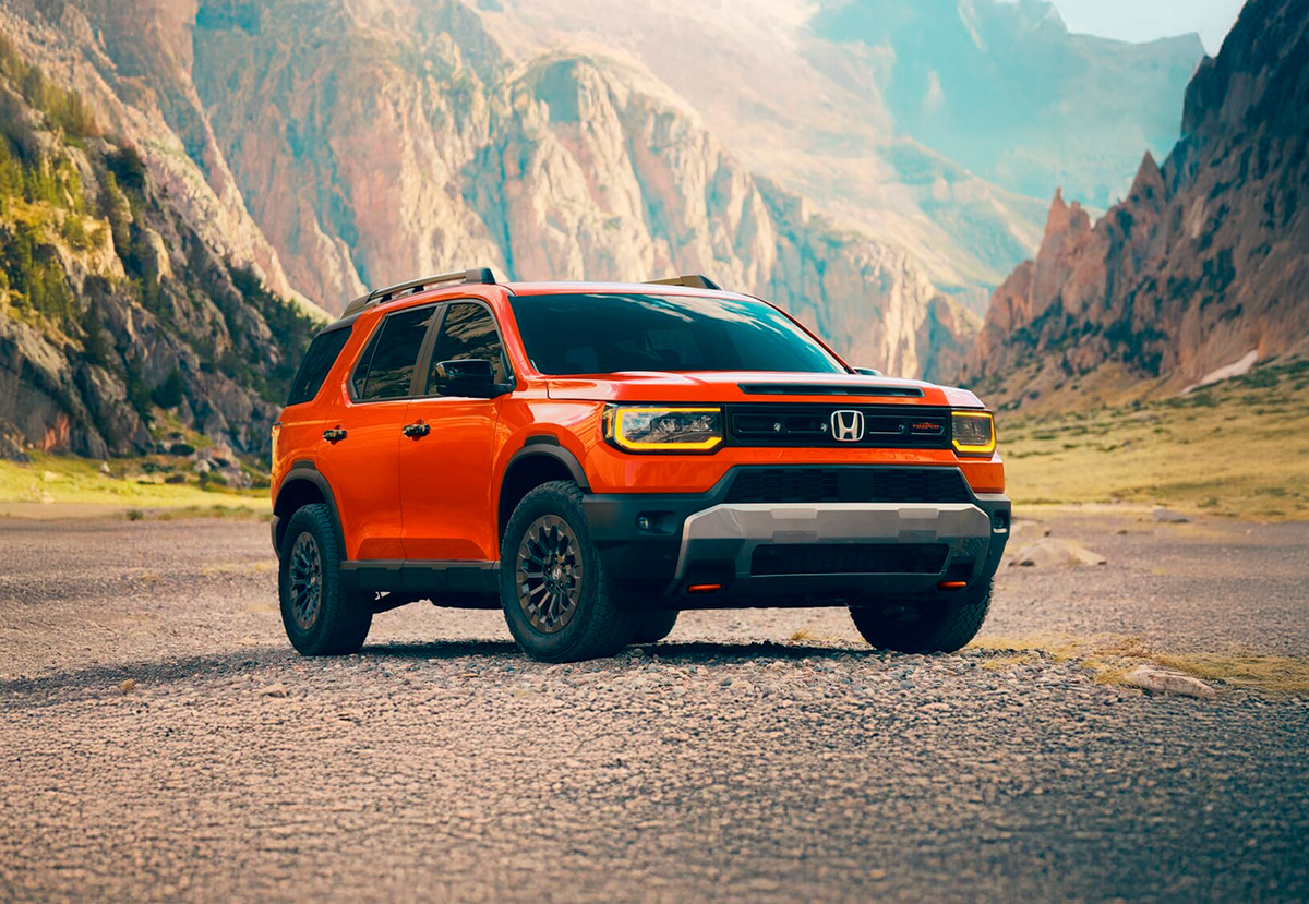 Новый внедорожник Passport TrailSport. Фото: Honda