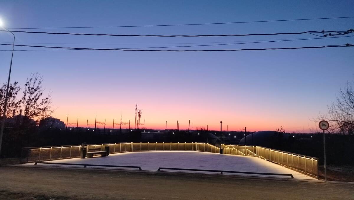 Небо над Оренбургом, конечно, впечатляет своей красочной переливностью