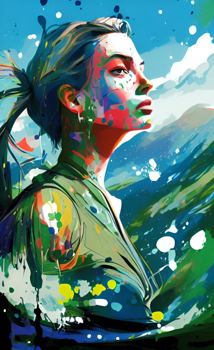 Алость. Иллюстрация создана с помощью нейросети DreamAI.