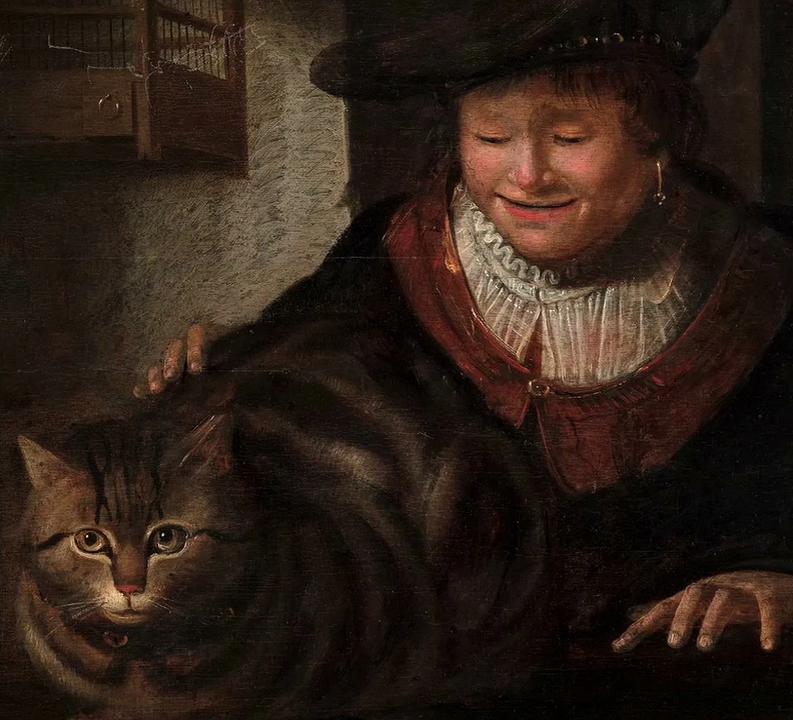 Кот в старину