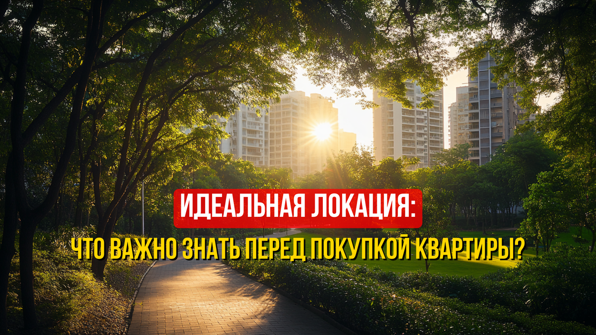 Локация как главный фактор успеха