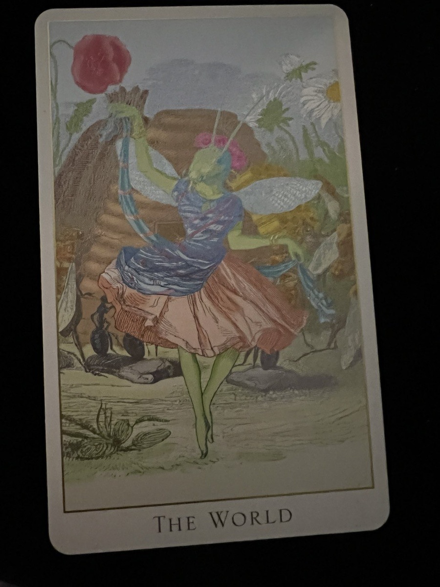 СА-XXI "Мир" в колоде Таро "Фантастический зверинец