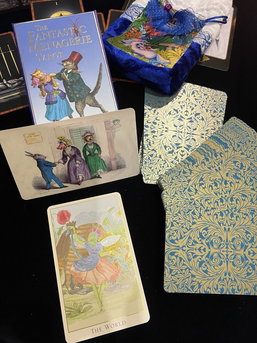 СА-XXI "Мир" в колоде Таро "Фантастический зверинец