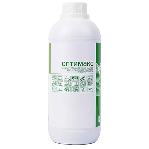 Дезинфицирующее средство Оптимакс, которым пользуюсь сама
