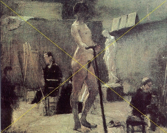 Матисс. Студия Гюстава Моро. 1894-1895.