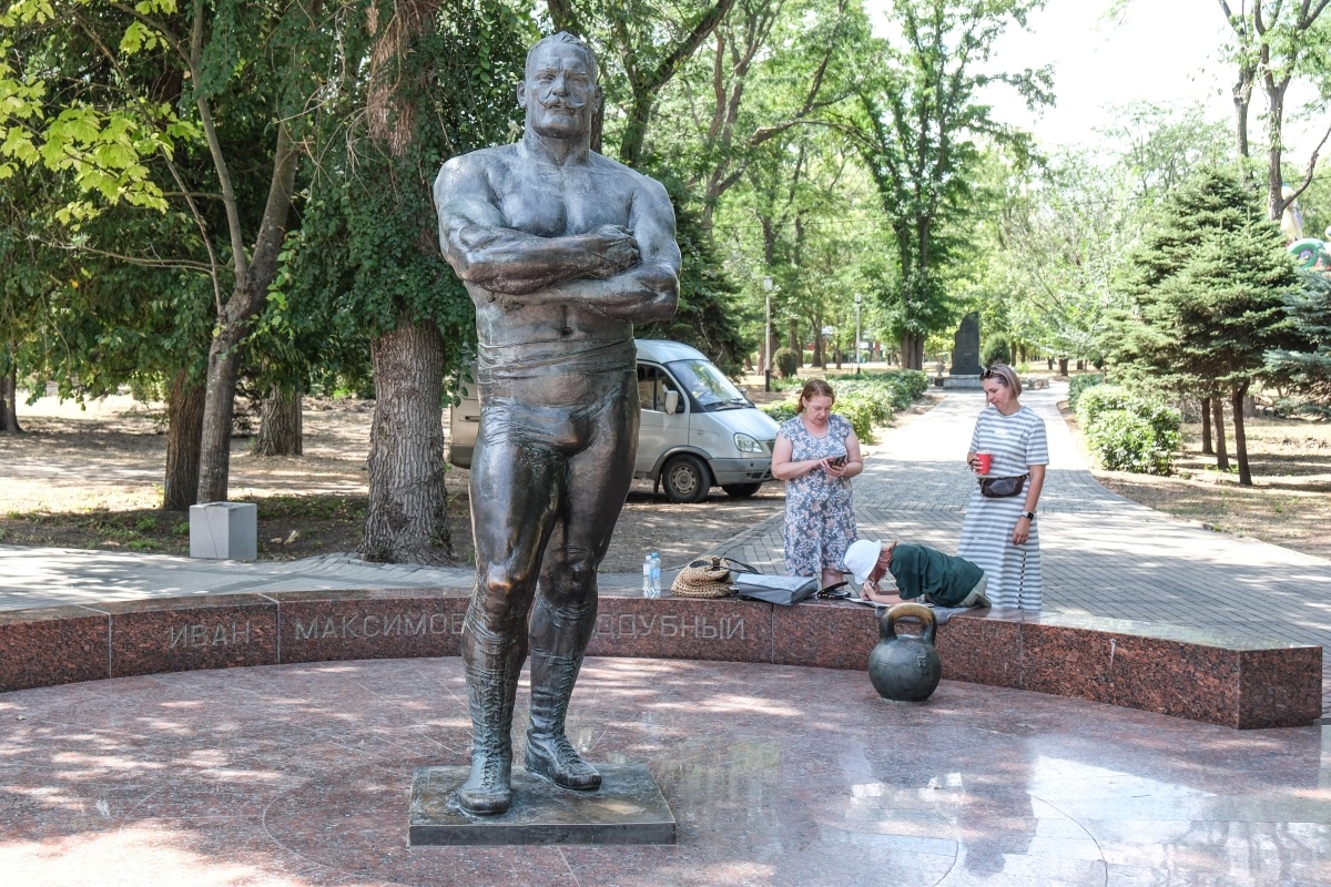Парк культуры и отдыха имени И. М. Поддубного. Фото: Михаил Ступин