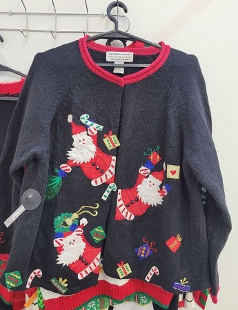 Новогодний кардиган , размер М, цена 1500