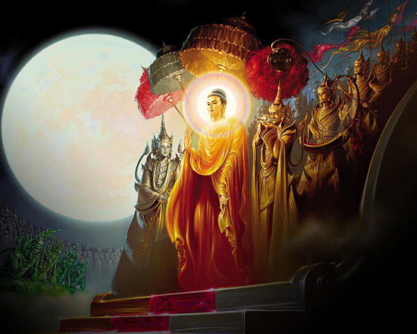 Нисхождение Будды с небес