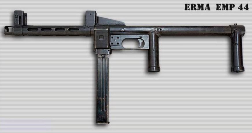 Оружие из водопроводных труб - Пистолет-пулемет EMP-44.