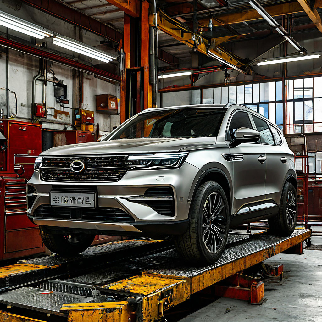 Очередной клиент на подъемнике. Так это видит Шедеврум