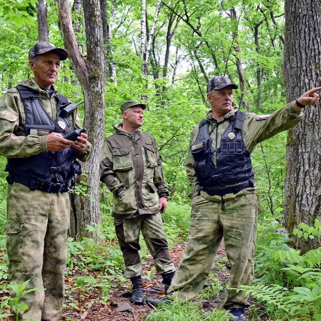 Сотрудники национального парка во время одного из рейдов.