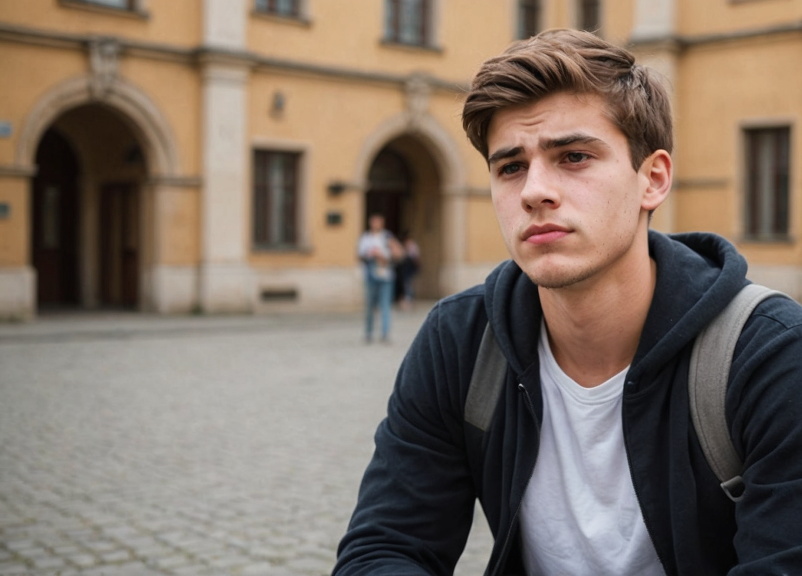 Студент сомневается, недооценивая свои возможности