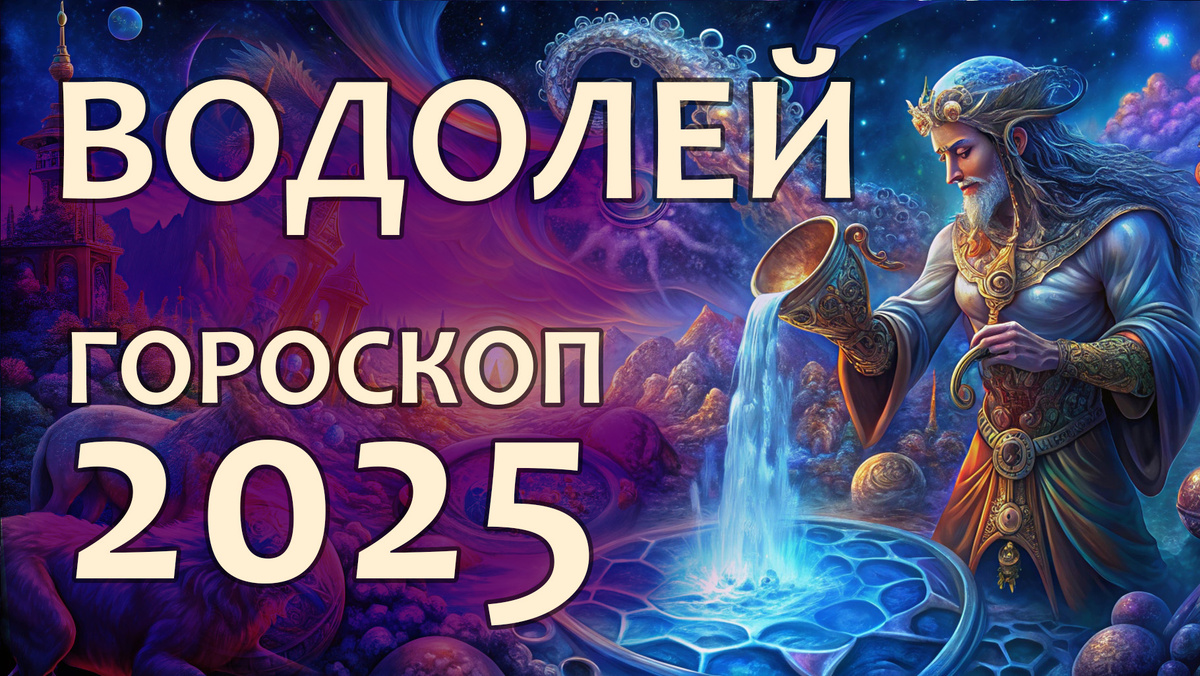 Водолей 2025 гороскоп на год