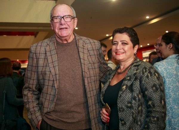    Максим Виторган с женой, фото: kino-teatr.ru