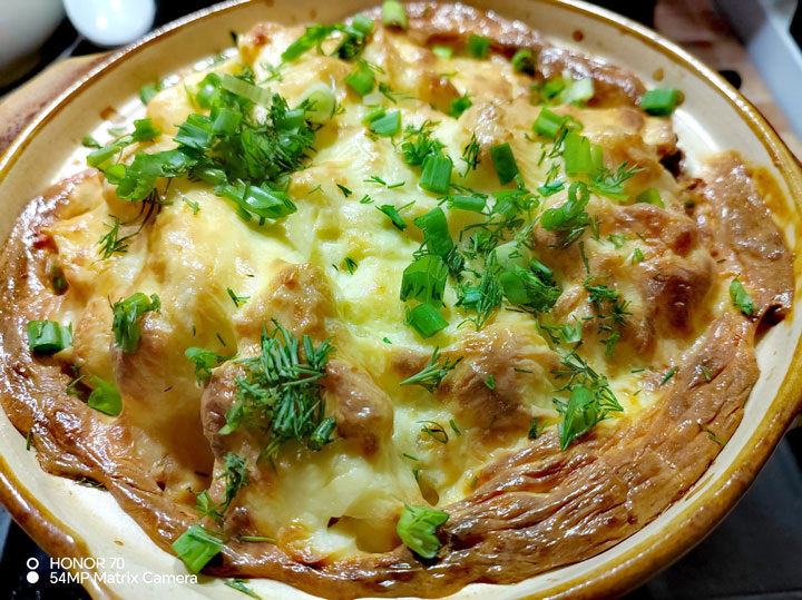 Запеканка из цветной капусты