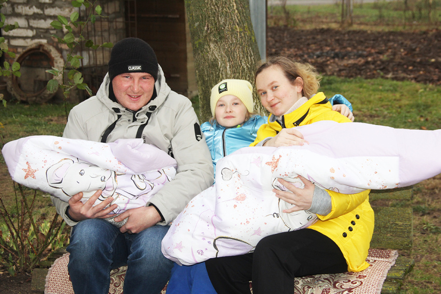     Двойная радость семьи Байрашевских из Копыля