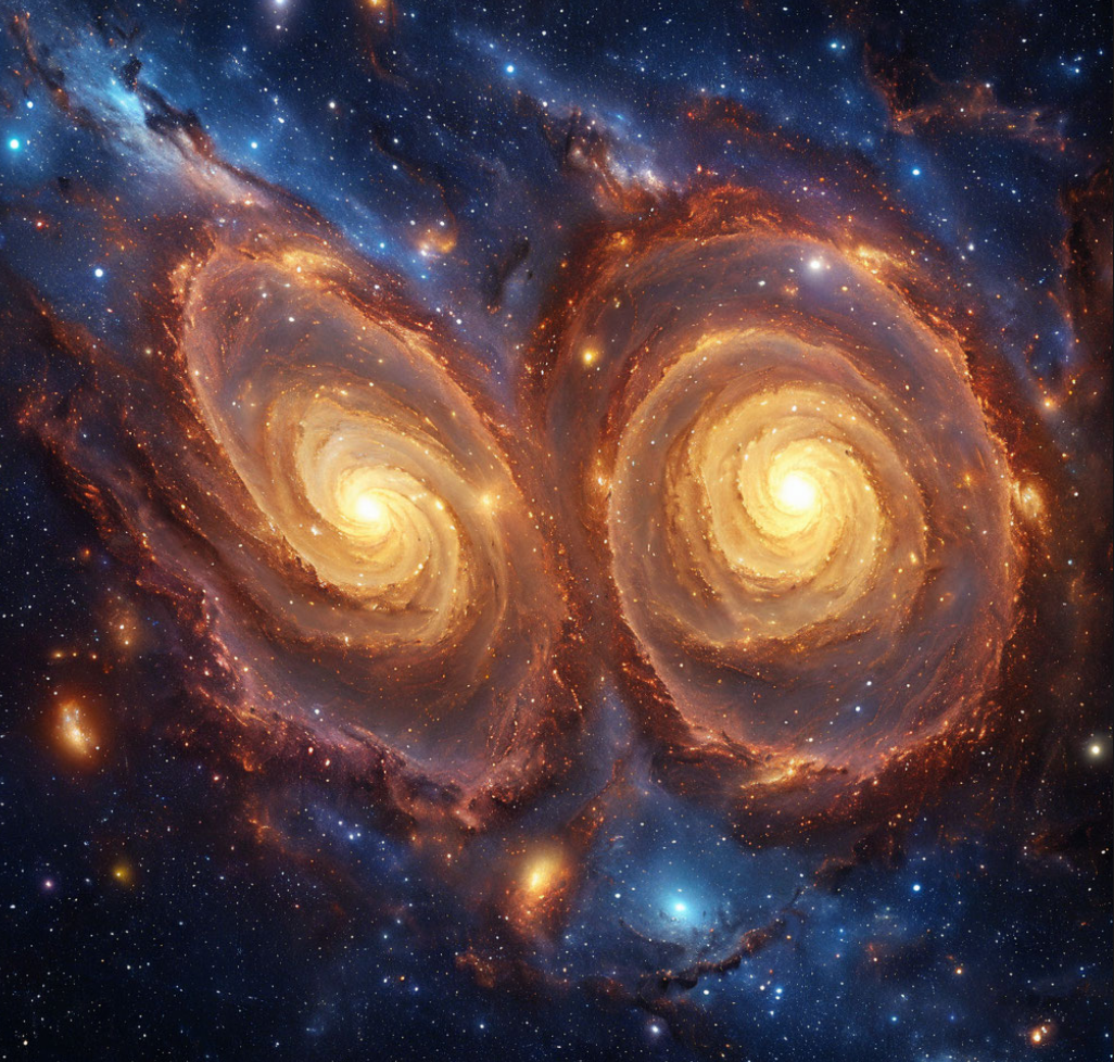 Столкновения галактик 