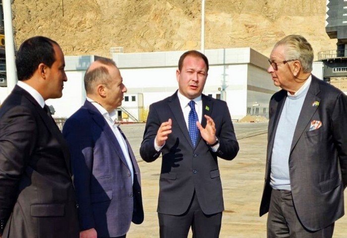 Встреча представителей Damen Shipyards с руководством «Туркмендениздеряёллары» и администрацией завода Balkan, 19 ноября, 2024 г., Балканский велаят, Туркменистан.