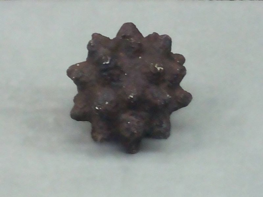 Монгольская чугунная граната – хранится в Военном музее Улан-Батора