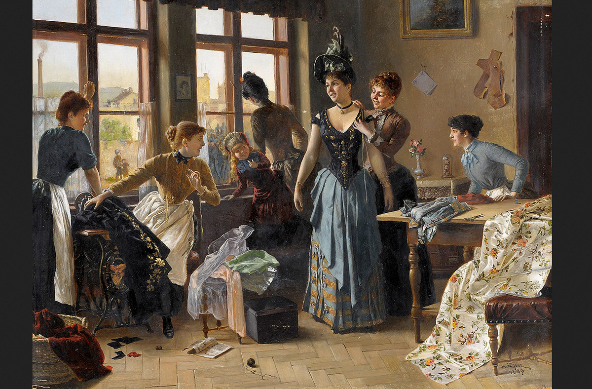 Мориц Штифтер. "Новое платье"