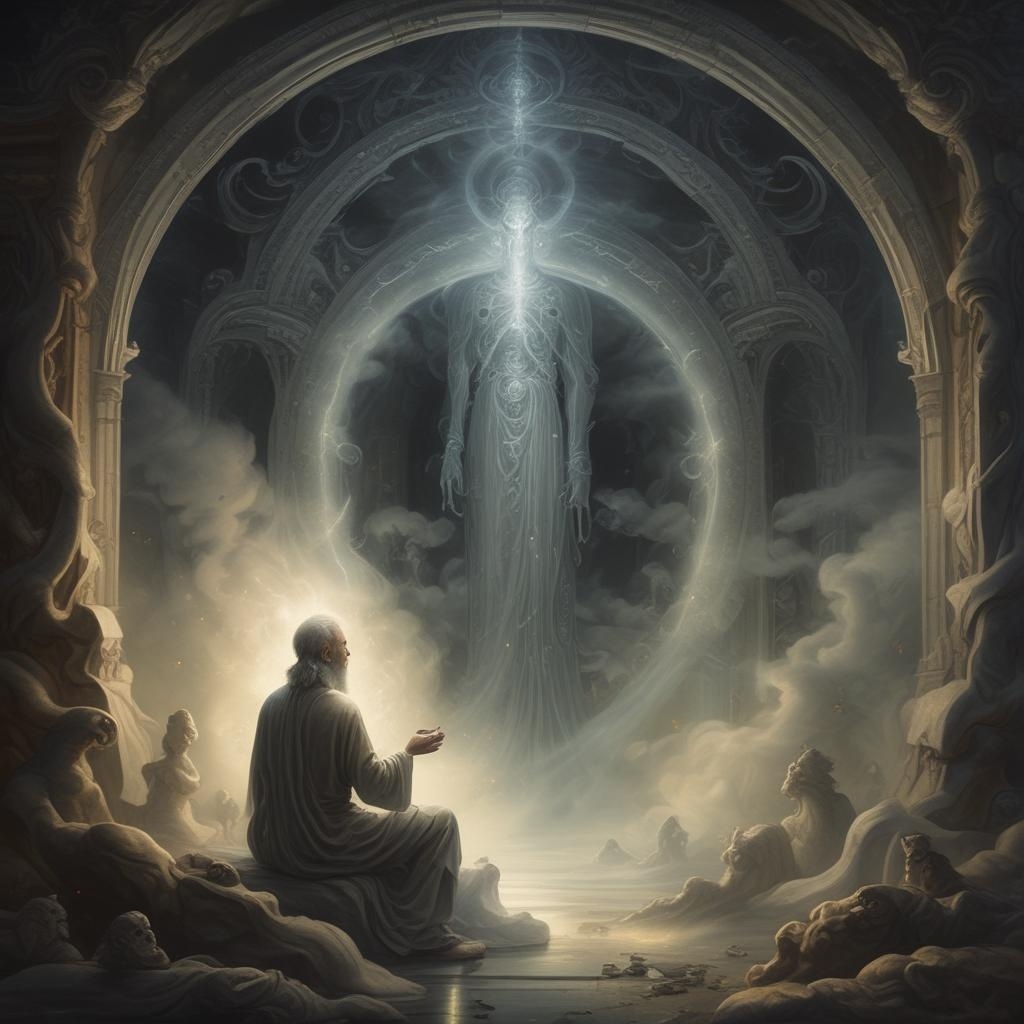 // бес пришёл как проводник, для сопровождения в мир живых//