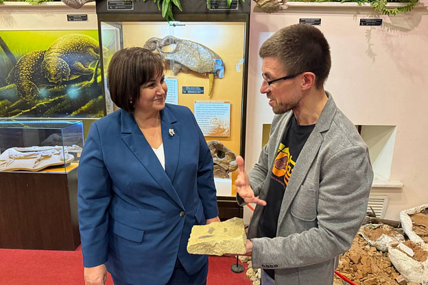    В Вятском палеомузее появилась находка, которой 280 млн лет