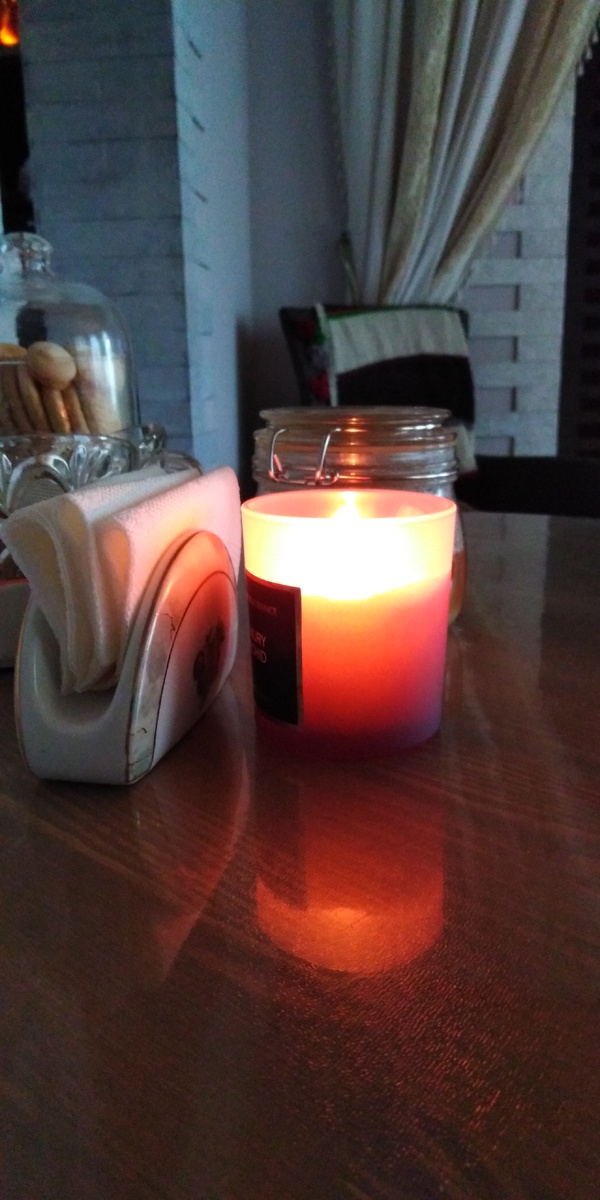 Свеча из Фикс прайс