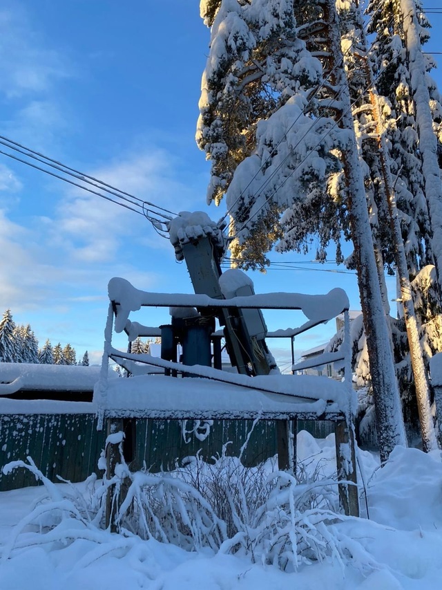    Жители 14 поселков Лахденпохского района Карелии вторые сутки остаются без светаЛахденпохский район