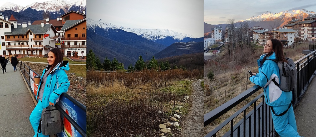 Олимпийская деревня в декабре