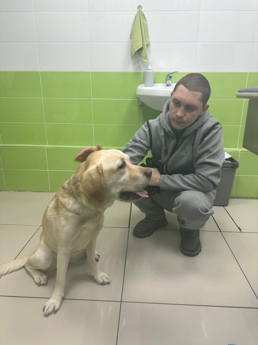 Наш работник Дима и Сандра