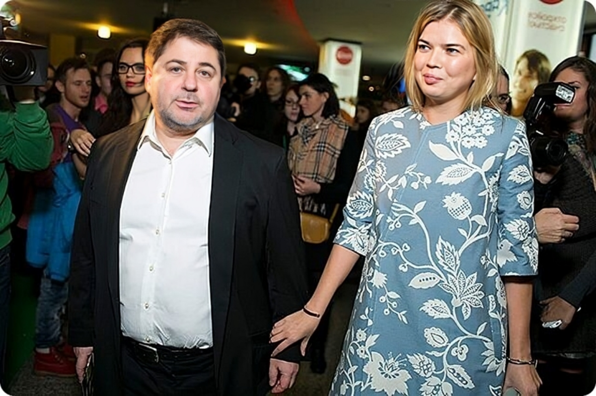 Александр Цекало с бывшей супругой Викторией Галушкой