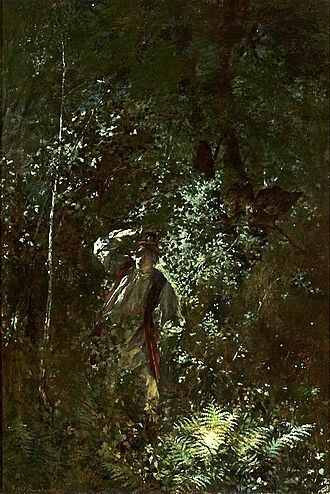 В. Прушковский «В купальскую ночь» (или «Цветок папоротника») (1875)