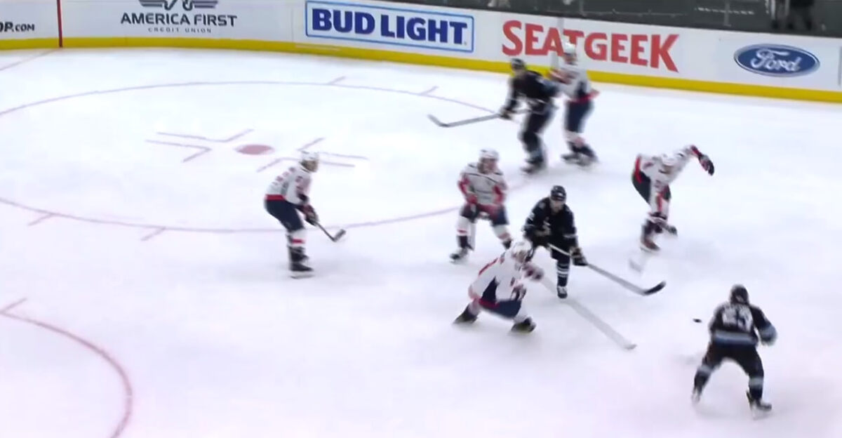 Кадр из трансляции