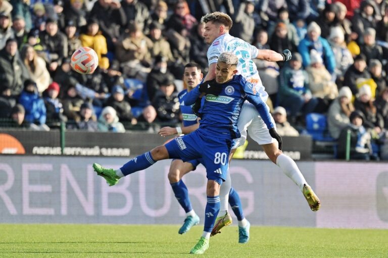    «Оренбург» проиграл «Зениту» в матче 16-го тура Российской Премьер-Лиги Оренбуржье