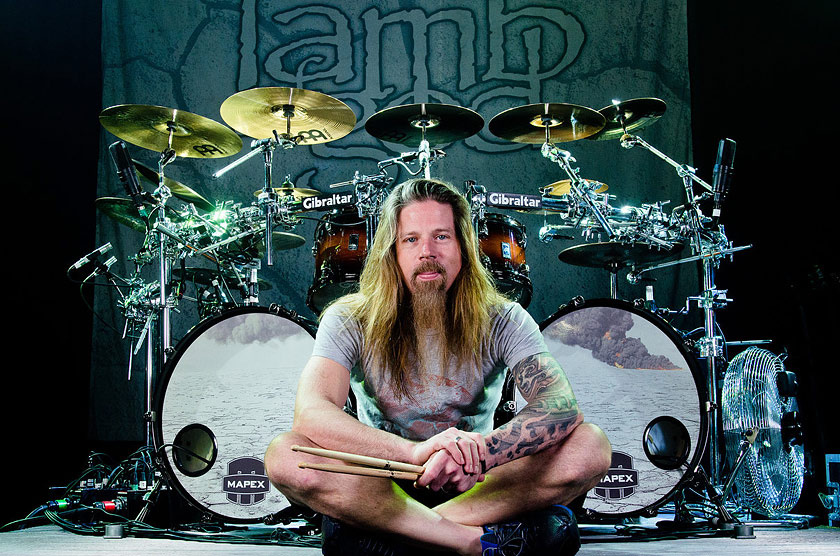 Крис Адлер (Chris Adler), барабанщик Lamb of God и Megadeth.