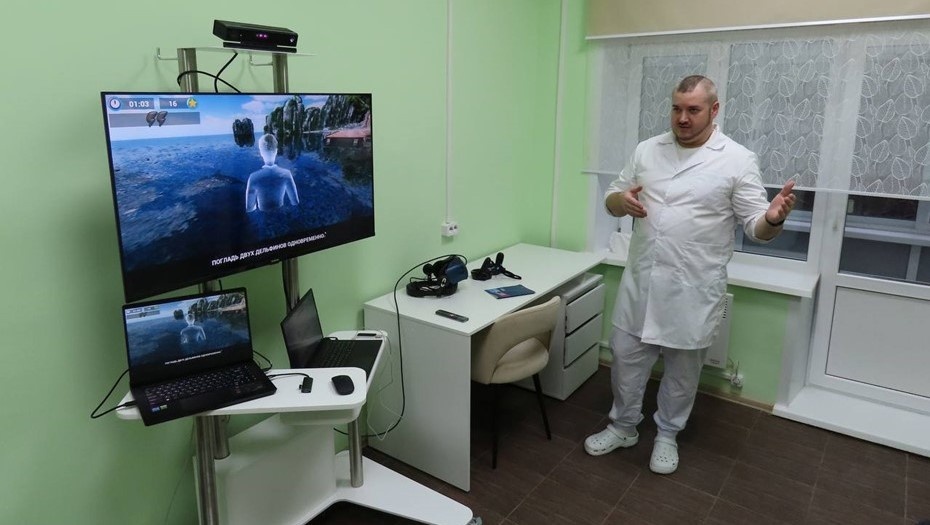    Обстановка в новом санатории для участников СВО в городе Сланцы. Ленобласть, ноябрь 2024 года. Автор фото: Пресс-служба губернатора и правительства Ленобласти / t.me/drozdenko_au_lo