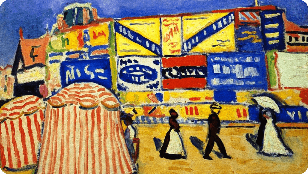 Альбер Марке, Плакаты в Трувиле, 1906