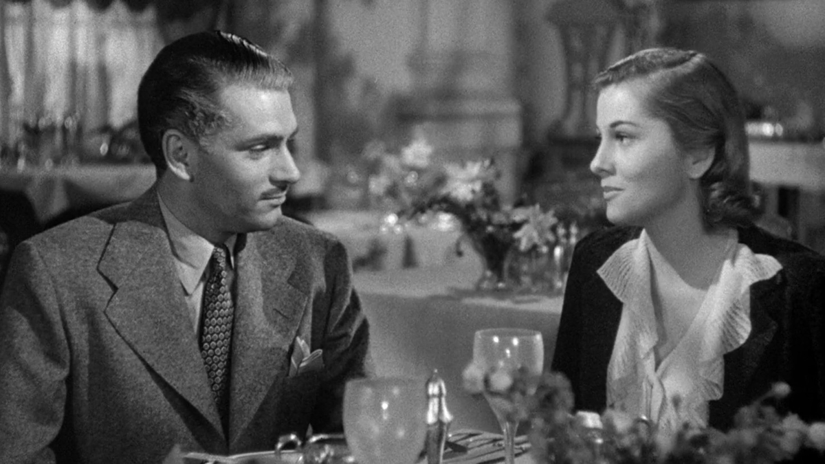 кадр из фильма "Ребекка" 1940 года, режиссёр Альфред Хичкок