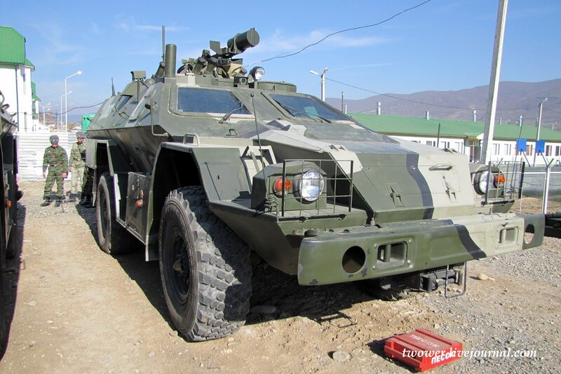 РМП «Дозор» В парке 4-й Военной базы в Южной Осетии. Источник фото: https://twower.livejournal.com/
