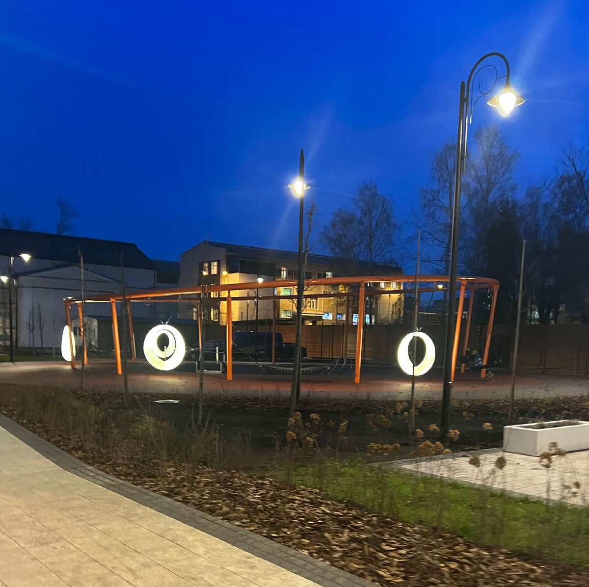 Современная детская площадка, Рязанская ВДНХ