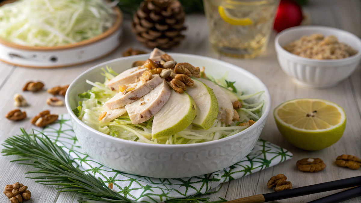 Салат белоснежный праздник