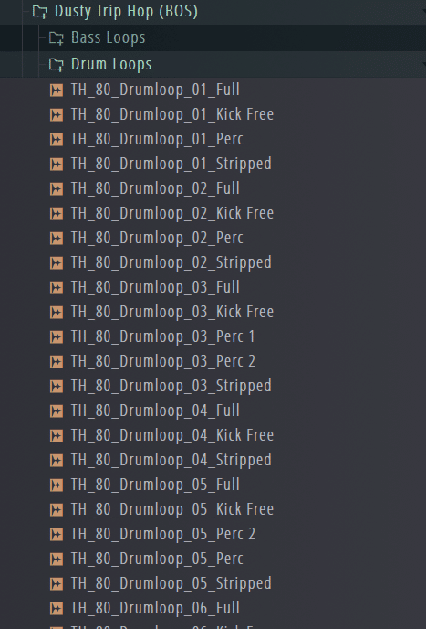 Прослушайте несколько лупов, чтобы вдохновиться