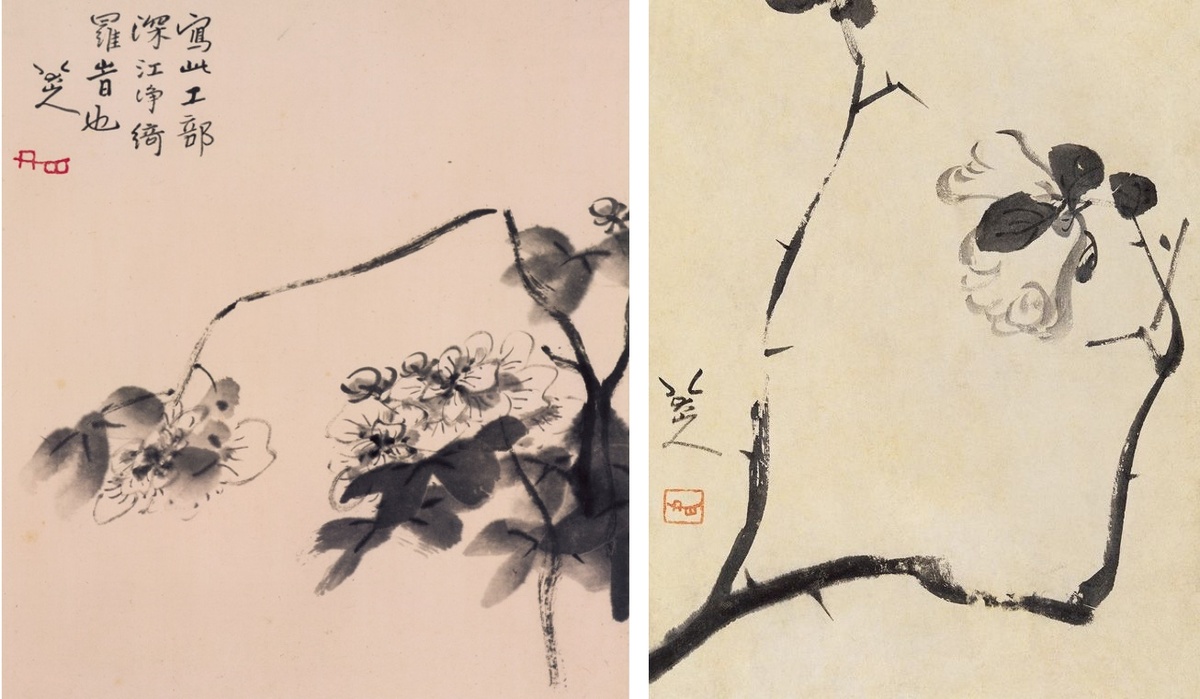 Альбомные листы художника Чжу Да (17 в.)