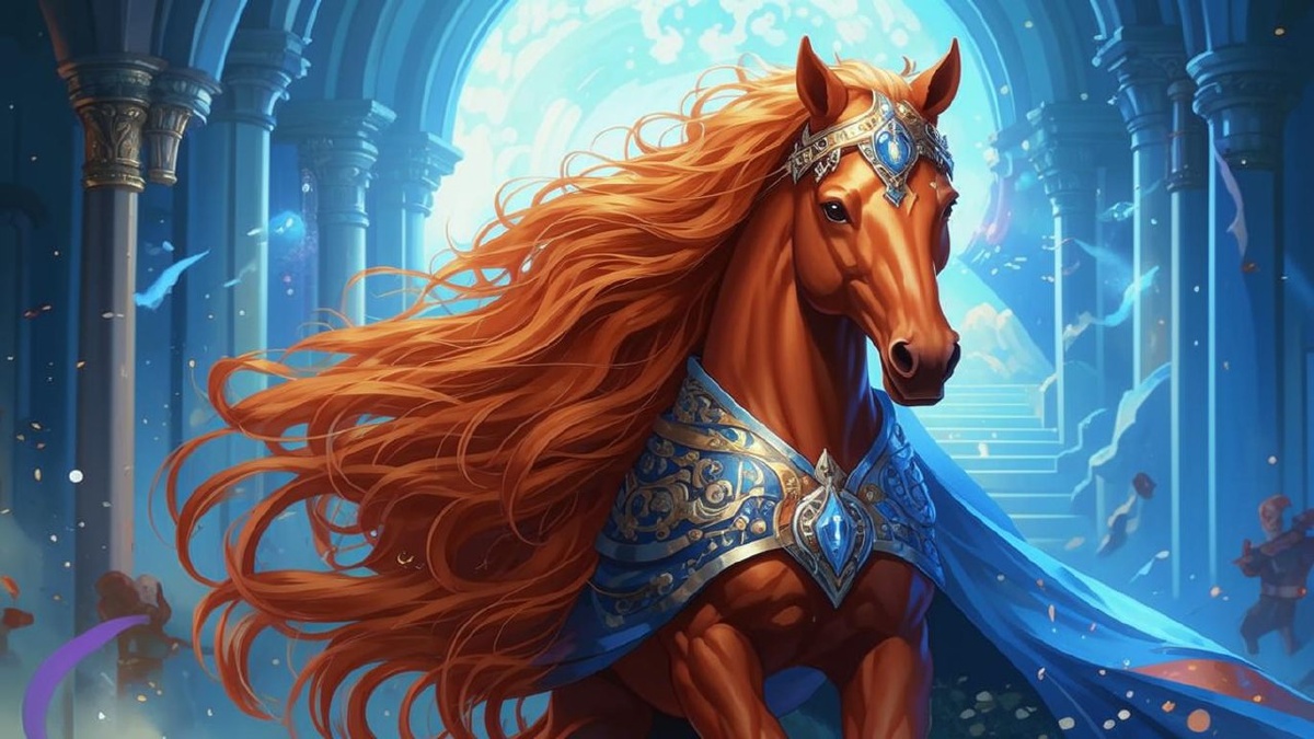 Огневира входит в замок принца Эрфина 