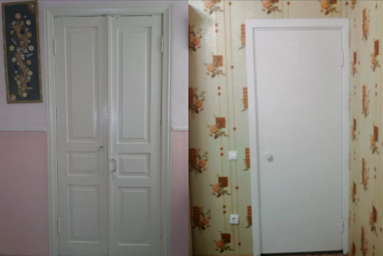 Межкомнатные двери в "сталинке" и "хрущевке"