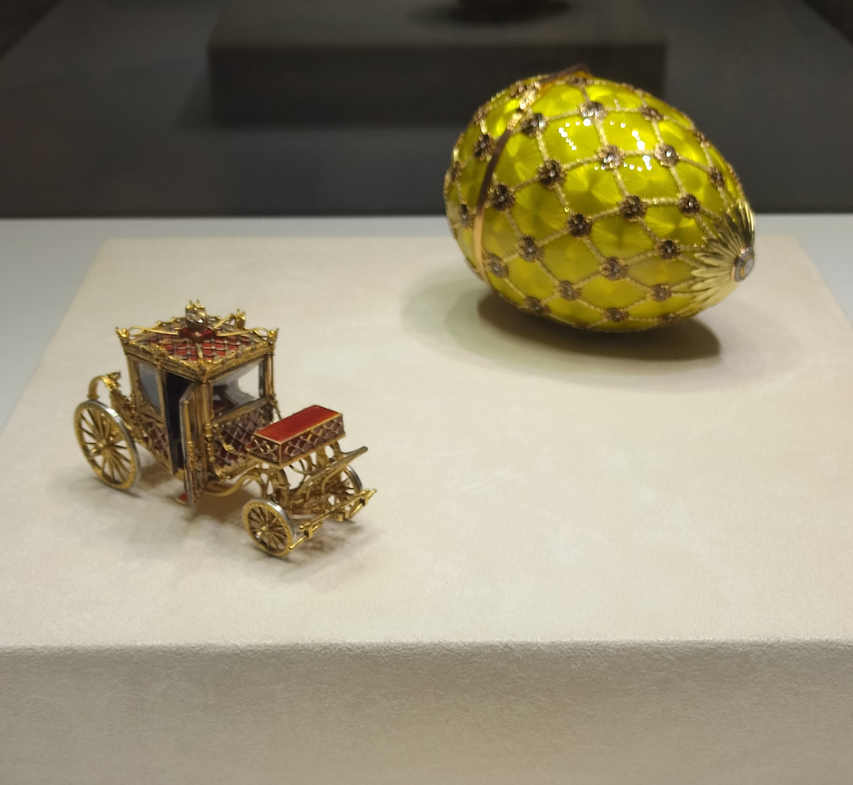 "Коронационное" яйцо. Личное фото.