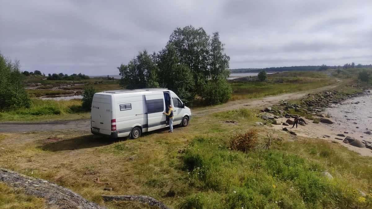 Белое море га автодроме